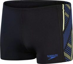Speedo Męskie kąpielówki Speedo Tech Pnl Asht Am black/chroma blue/spritz rozmiar 32. Czarne kąpielówki męskie Speedo, m, bez wzorów. Za 133.37 zł.