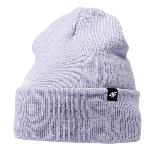 Czapka Zimowa 4F. Fioletowe czapki męskie 4F, na zimę, bez wzorów. Za 72.99 zł.