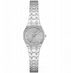 Zegarek damski Guess GW0931L1 CYRKONIE srebrny. Szare zegarki damskie Guess, srebrne. Za 699.00 zł.