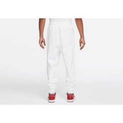 Spodnie męskie nike air jordan sport dna fleece pants white. Białe spodnie sportowe męskie Nike, m, bez wzorów, z dresówki, do koszykówki. Za 329.00 zł.