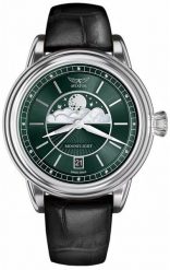 Zegarek damski Aviator V.1.33.0.262.4BM czarny. Czarne zegarki damskie AVIATOR. Za 2,874.51 zł.