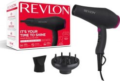 Suszarka Revlon Revlon Perfect Heat Smooth Brilliance RVDR5251E1 Suszarka do włosów z dyfuzorem i zwężką. Suszarki do włosów Revlon. Za 128.53 zł.