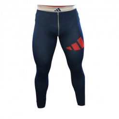 Legginsy bojowe adidas. Białe legginsy damskie Adidas, bez wzorów, z materiału. Za 268.50 zł.