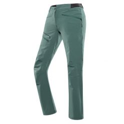 Spodnie damskie trekkingowe Alpine Pro Ramela. Zielone spodnie sportowe damskie Alpine Pro, bez wzorów, sportowe, trekkingowe. W wyprzedaży za 199.00 zł.
