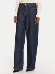 Lola Casademunt by Maite Jeansy MF2514007 Granatowy Wide Leg. Niebieskie jeansy damskie Lola Casademunt by Maite, bez wzorów, z bawełny. Za 579.99 zł.