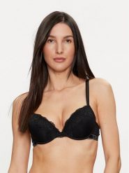 Emporio Armani Underwear Biustonosz push-up 164137 4R221 00020 Czarny. Czarne biustonosze Emporio Armani Underwear, bez wzorów, z syntetyku. Za 169.99 zł.