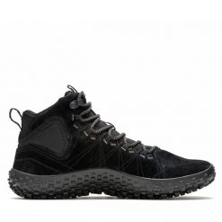Trekkingi Merrell. Czarne trekkingi męskie Merrell, bez zapięcia. Za 539.99 zł.