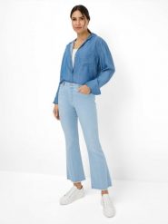 BRAX Dżinsy bootcut - Shakira S Kobiety niebieski, 42. Niebieskie jeansy damskie Brax, bez wzorów. Za 499.95 zł.