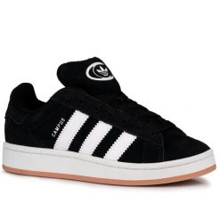 Buty damskie sportowe sneakersy Adidas ORYGINALS CAMPUS. Białe obuwie sportowe damskie Adidas, bez wzorów, bez zapięcia, trekkingowe. W wyprzedaży za 359.00 zł.