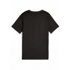 Młodzieżowa koszulka Essentials Logo Lab Summer PUMA Black. Czarna bluzki damskie Puma, m, bez wzorów, z gumy, młodzieżowe, bez kołnierzyka, bez ramiączek. Za 290.00 zł.