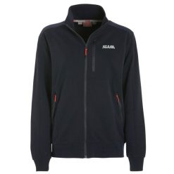 Sweter Slam Deck Ws Fz Damskie. Niebieskie swetry nierozpinane damskie SLAM, na zimę, l, bez wzorów, z bawełny, sportowe, bez kołnierzyka, bez ramiączek. Za 475.20 zł.