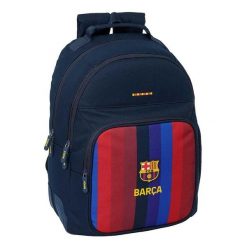 FC Barcelona plecak szkolny sportowy double backpack granatowy. Brązowe plecaki męskie FC BARCELONA, bez wzorów, z materiału, sportowe. Za 321.10 zł.