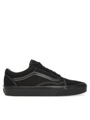 Vans Tenisówki Old Skool VN000D6WBKA1 Czarny. Czarne trampki i tenisówki damskie Vans, bez wzorów, ze skóry, bez zapięcia. Za 299.99 zł.