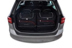 Torby Do Bagażnika Vw Passat Variant 2014-2023 5Szt Kjust. Czarne torby podróżne damskie KJUST, bez wzorów, z kauczuku. Za 1,624.00 zł.