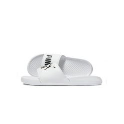 Puma Klapki Popcat 36026512. Białe klapki męskie Puma, bez wzorów, bez zapięcia. Za 87.99 zł.