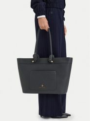 Beverly Hills Polo Club Torebka EO-BHPC-C-016-10 Szary. Szare shopperki damskie Beverly Hills Polo Club, bez wzorów, ze skóry, bez dodatków. Za 299.99 zł.