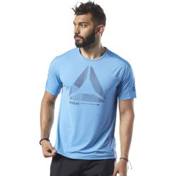 Reebok One Series Training Activchill Move Koszulka Niebieski. Niebieskie t-shirty męskie Reebok, m, bez wzorów, z elastanu, bez kołnierzyka, bez ramiączek. Za 163.95 zł.