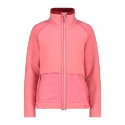 Bluza damska turystyczna CMP 32H2316. Czerwone bluzy damskie CMP, s, bez wzorów, z materiału, bez ramiączek, bez kaptura. Za 299.99 zł.