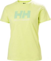 Helly Hansen Helly Hansen W Logo T-Shirt 34112 379 L. T-shirty damskie Helly Hansen, l, bez wzorów, bez kołnierzyka, bez ramiączek. Za 139.99 zł.