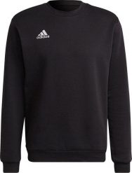 Adidas Bluza męska adidas Entrada 22 Sweat Top czarna H57478 2XL. Czarne bluzy męskie Adidas, m, bez wzorów, bez ramiączek, bez kaptura. Za 115.41 zł.
