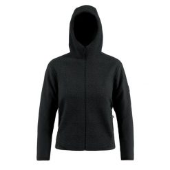 Damska bluza z kapturem zapinana na zamek Salewa Fanes Sarner Light. Czarne bluzy damskie Salewa, l, bez wzorów, z elastanu, klasyczne, bez ramiączek, z kapturem. Za 982.50 zł.