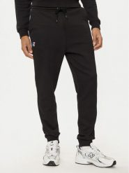 K-Way Spodnie dresowe Le Vrai Creuse K11516W Czarny Slim Fit. Czarne spodnie sportowe męskie K-Way, m, bez wzorów, z bawełny. Za 289.99 zł.