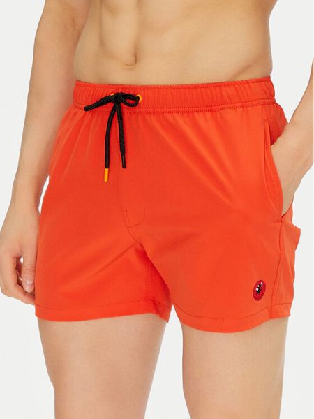 Save The Duck Szorty kąpielowe DW1222M RIPO20 Czerwony Regular Fit. Czerwone kąpielówki męskie Save the duck, bez wzorów, z syntetyku. Za 319.99 zł.