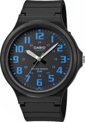 Zegarek Casio ZEGAREK MĘSKI CASIO MW-240-2B (zd166d) - KLASYKA. Zegarki męskie Casio, bez wzorów. Za 103.35 zł.