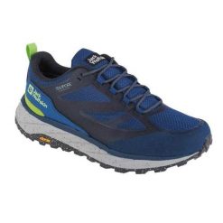Trampki Męskie Niskie Terraventure Texapore. Czarne trampki męskie Jack Wolfskin, bez wzorów, z gumy, bez zapięcia. Za 769.99 zł.