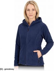 Reis Damska bluza robocza polar ocieplana kaptur ochrona ciala przed chlodem czarna brązowa granatowa jasnoszara logistykaj magazyn - granatowy 2XL. Brązowe bluzy damskie Reis, m, bez wzorów, z polaru, bez ramiączek, bez kaptura. Za 60.52 zł.