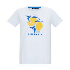 T-shirt Damski Cytrynowa Filandra VX Limonata. Białe t-shirty damskie Regatta, bez wzorów, sportowe, bez kołnierzyka, bez ramiączek. Za 67.99 zł.