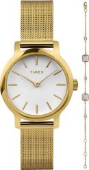 Zegarek Timex Zegarek damski Timex TWG063900 złoty. Żółte zegarki damskie Timex, złote. Za 479.00 zł.