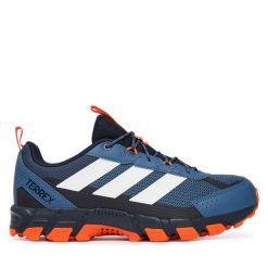 Trekkingi adidas. Niebieskie buty zimowe męskie Adidas, bez zapięcia. Za 299.99 zł.