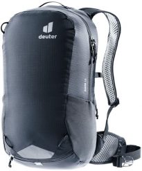 Plecak rowerowy deuter Race 16 l. Czarne plecaki męskie Deuter, bez wzorów, z materiału. Za 449.99 zł.