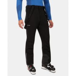 Męskie spodnie narciarskie Kilpi METHONE-M. Czarne spodnie sportowe męskie Kilpi, m, bez wzorów, narciarskie. Za 1,041.73 zł.
