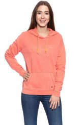 BLUZA MUSTANG DAMSKA Bella H Wash 1009101 8139. Brązowe bluzy damskie Mustang, s, bez wzorów, bez ramiączek, z kapturem. W wyprzedaży za 59.99 zł.