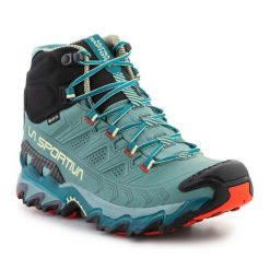 Buty Trekkingowe La Sportiva Ultra Raptor Ii Mid Leather Ws Gtx 34L734900 zielone. Zielone obuwie trekkingowe damskie z gore-texu, bez zapięcia. Za 1,324.15 zł.