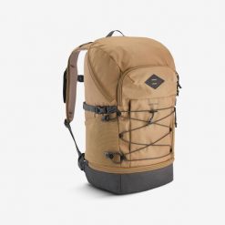 Plecak turystyczny Quechua Arpenaz NH500 30 litrów. Brązowe plecaki damskie QUECHUA, bez wzorów, sportowe. Za 149.99 zł.