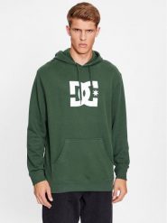 DC Bluza Dc Star Otlr ADYSF03099 Zielony Regular Fit. Zielone bluzy męskie DC, m, bez wzorów, z bawełny, retro, bez ramiączek, bez kaptura. Za 219.99 zł.