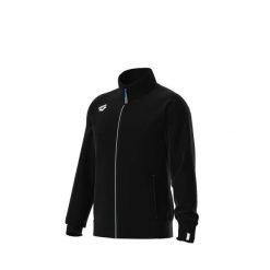 Kurtka z dresu Arena Panel Poly. Czarne kurtki męskie ARENA, m, bez wzorów, z dresówki, klasyczne, bez kaptura. Za 298.50 zł.