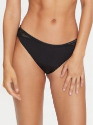 Tommy Hilfiger Figi klasyczne UW0UW05519 Czarny. Czarne majtki damskie Tommy Hilfiger, z syntetyku. Za 69.99 zł.