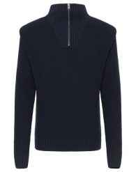 LEE HALF ZIP KNIT SKY MĘSKI SWETER ELEGANCKI CIEPŁY SKY BLUE 112341694 L83Y016371. Niebieskie swetry męskie Lee, l, bez wzorów, eleganckie, bez kołnierzyka, bez ramiączek. Za 159.99 zł.