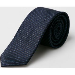 S.Oliver Black Label - Krawat. Niebieskie krawaty i muchy s.Oliver BLACK LABEL, bez wzorów, z jedwabiu. W wyprzedaży za 69.90 zł.