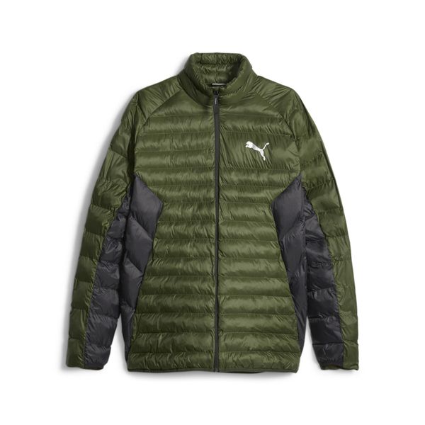 Kurtka uniwersalna męska Puma Packlite Primaloft. Zielone kurtki męskie Puma, m, bez wzorów, z puchu, klasyczne, bez kaptura. Za 261.40 zł.