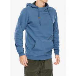 Bluza z kapturem męska E9 Neon 2.2. Niebieskie bluzy męskie E9, l, bez wzorów, z kapturem. Za 340.99 zł.