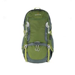 Plecak turystyczny Harstad4 40L. Zielone plecaki męskie Bergson, bez wzorów, z materiału, sportowe. Za 343.99 zł.