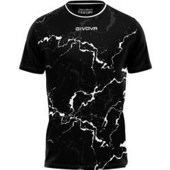 T-shirt Sportowy Givova Grafit Czarny i Biały dla Mężczyzn. Białe koszulki sportowe męskie Givova, m, bez wzorów, z poliesteru, bez ramiączek, na fitness i siłownię. Za 155.99 zł.