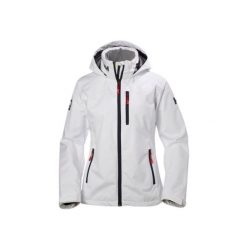 Kurtka uniwersalna damska Helly Hansen Crew Hooded Jacket. Białe kurtki sportowe damskie Helly Hansen, uniwersalny, bez wzorów, bez ramiączek, z kapturem, trekkingowe. W wyprzedaży za 580.25 zł.