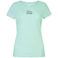 Koszulka damska Rafiki Jay. Zielone bluzki damskie RAFIKI, bez wzorów, sportowe, bez kołnierzyka, bez ramiączek. Za 218.45 zł.