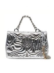 Steve Madden Torebka Bnotable SM13001564 Srebrny. Szare torebki do ręki damskie Steve Madden, bez wzorów, ze skóry, bez dodatków. Za 359.99 zł.